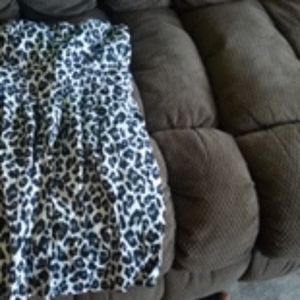 Leopard print dress